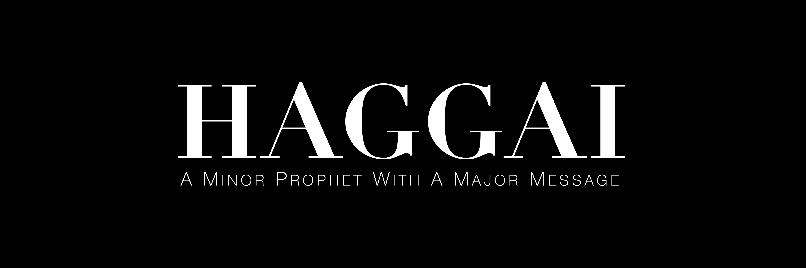 Haggai #3: A warning, a charge, and a promise